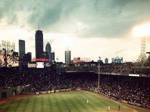 Baseball stadium in Boston