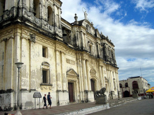 cathedral in Leon, NIcaragua