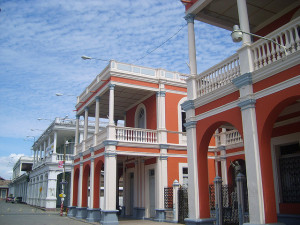 architecture in Granada, Nicaragua