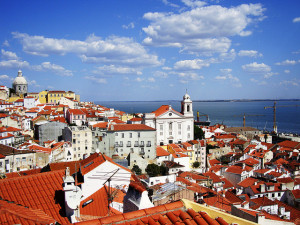 cityscape of Lisbon Portugal