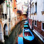Gondola ride in Venice, Italy