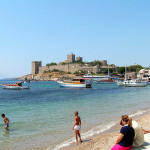 beach in Bodrum, Turkey