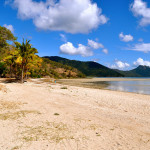 white sand beach in Australia