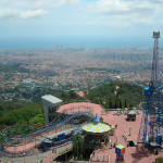 Amusement parks in Barcelona, Spain
