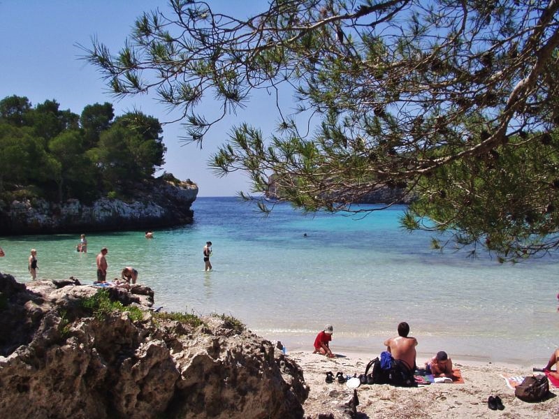 Despite being busy in spots, you can still find seclusion in Menorca, like at this beach...